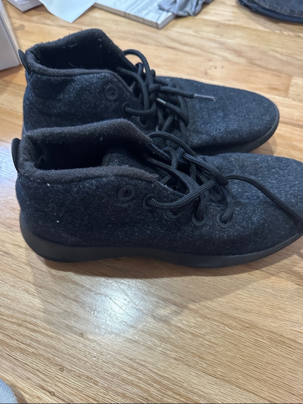 allbirds Men’s Black Wool Sneakers